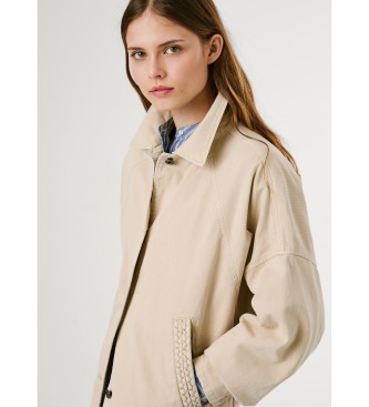 Pepe Jeans Saura beige jakke