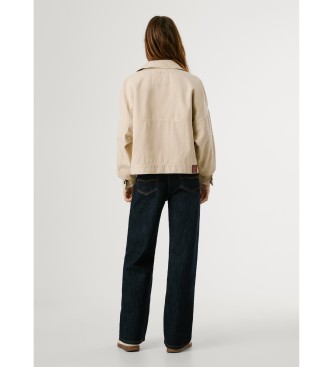 Pepe Jeans Saura beige jakke