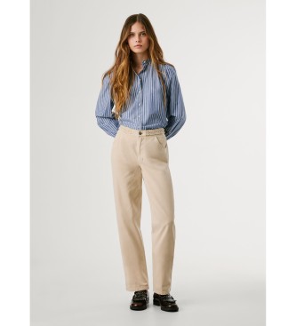 Pepe Jeans Pantalon beige Saura