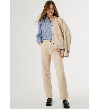 Pepe Jeans Pantalon beige Saura