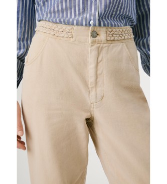 Pepe Jeans Pantalon beige Saura