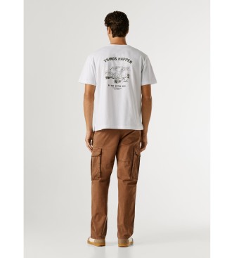 Pepe Jeans T-shirt Scott blanc