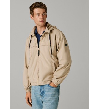 Pepe Jeans Casaco corta-vento Sebulon bege