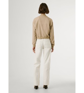 Pepe Jeans Selma beige jakke