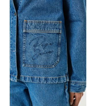 Pepe Jeans Giacca Shelby blu