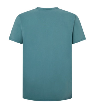 Pepe Jeans Einzelnes Carrinson-T-Shirt blau