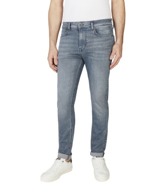 Pepe Jeans Dżinsy skinny fit Finsbury w kolorze szarym