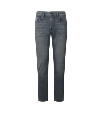 Pepe Jeans Dżinsy skinny fit Finsbury w kolorze szarym