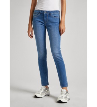Pepe Jeans Jeans Fit Skinny Tiro Bajo azul