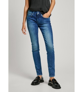 Pepe Jeans Dżinsy skinny fit Soho w kolorze niebieskim