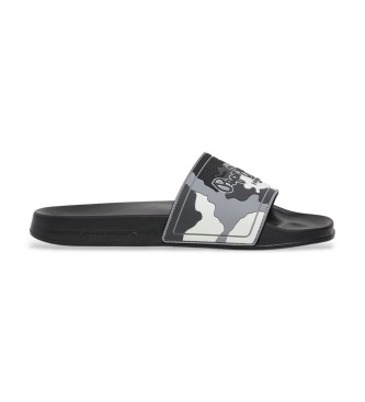Pepe Jeans Sliders Slider Camo svart