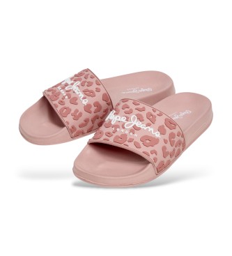 Pepe Jeans Teenslippers Leo roze