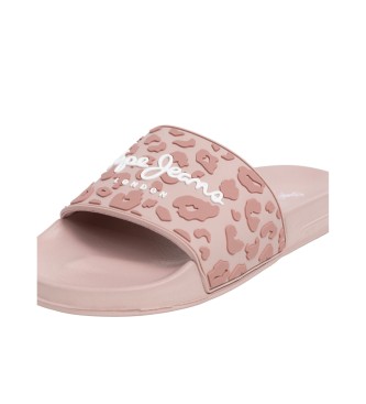 Pepe Jeans Teenslippers Leo roze