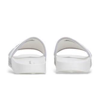 Pepe Jeans Infradito scorrevoli in metallo bianco