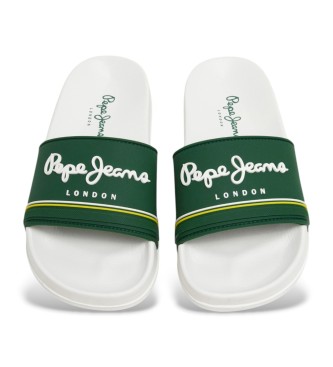 Pepe Jeans Origin B classic slider japonke zelena