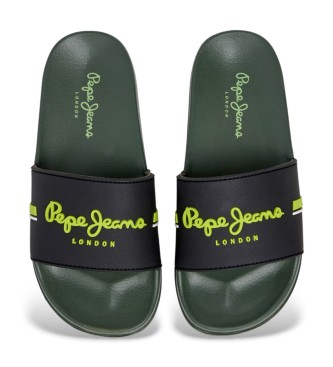 Pepe Jeans Pantoffels Zone B groen