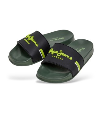 Pepe Jeans Pantoffels Zone B groen