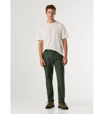 Pepe Jeans Cal�as Chino Poplin Slim verde escuro