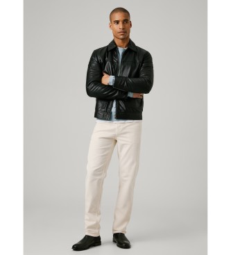 Pepe Jeans Calça Slim Five Pockets Corduroy bege