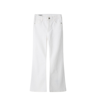 Pepe Jeans Jeans Willa Slim Flare, bianchi