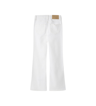 Pepe Jeans Jeans Willa Slim Flare, bianchi