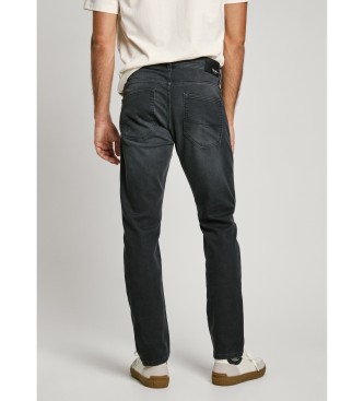 Pepe Jeans Svarta slim fit-jeans