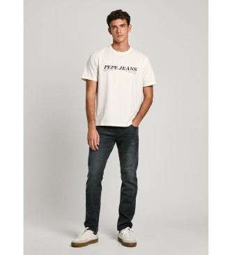 Pepe Jeans Svarta slim fit-jeans