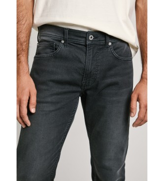 Pepe Jeans Svarta slim fit-jeans