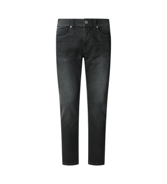 Pepe Jeans Svarta slim fit-jeans