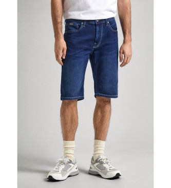 Pepe Jeans Gymdigo Slim Bermuda kratke hlače modre barve