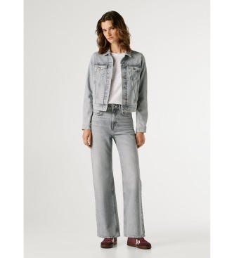 Pepe Jeans Casaco Slim azul-cinzento