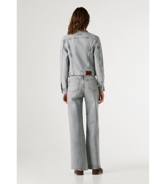 Pepe Jeans Casaco Slim azul-cinzento