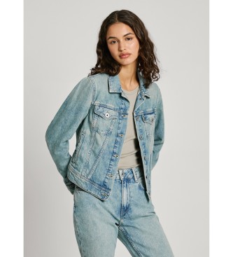 Pepe Jeans Veste slim bleue