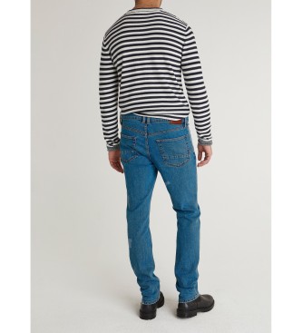 Pepe Jeans Cal�as de ganga Slim Hatch azul