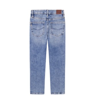 Pepe Jeans Niebieskie dżinsy slim