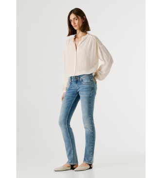 Pepe Jeans Jeans Slim Venus blauw