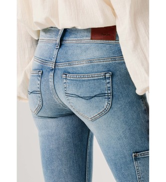 Pepe Jeans Jeans Slim Venus blauw