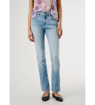 Pepe Jeans Jeans Slim Grace blauw