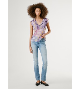 Pepe Jeans Jeans Slim Grace blauw