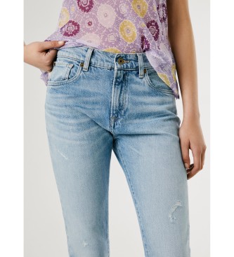 Pepe Jeans Jeans Slim Grace blauw
