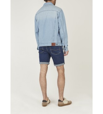 Pepe Jeans Wąskie szorty Hatch w kolorze niebieskim