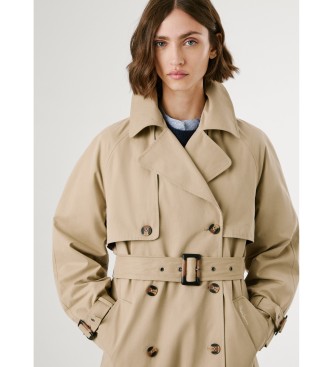 Pepe Jeans Abrigo Sofia beige