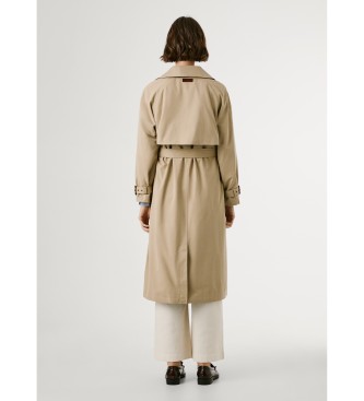 Pepe Jeans Abrigo Sofia beige