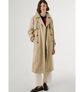 Pepe Jeans Abrigo Sofia beige