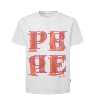 Pepe Jeans T-shirt Sohan branca