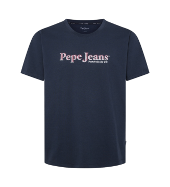 Pepe Jeans Granatowa koszulka Somers