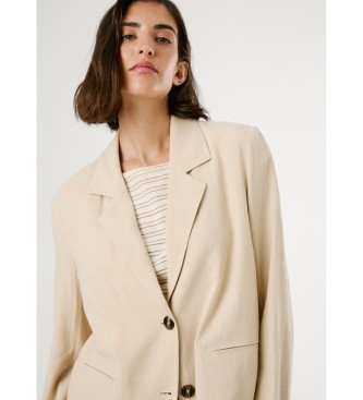 Pepe Jeans Stella beige blazer