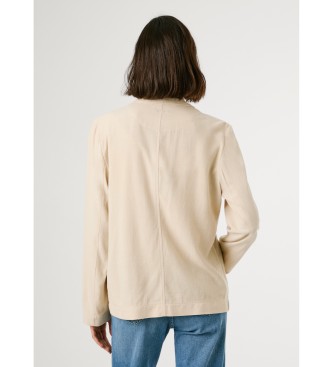 Pepe Jeans Stella beige blazer