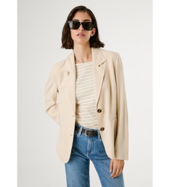 Pepe Jeans Stella beige blazer