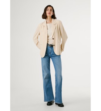 Pepe Jeans Stella beige blazer